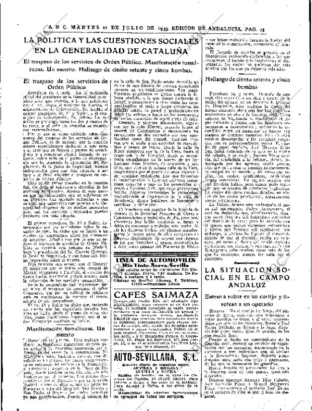 ABC SEVILLA 11-07-1933 página 17