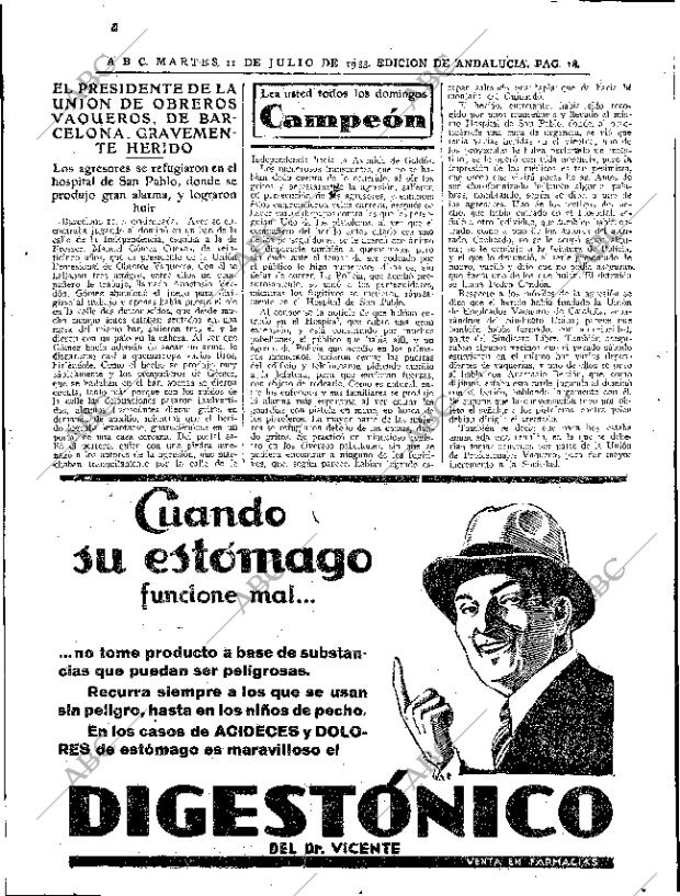 ABC SEVILLA 11-07-1933 página 18