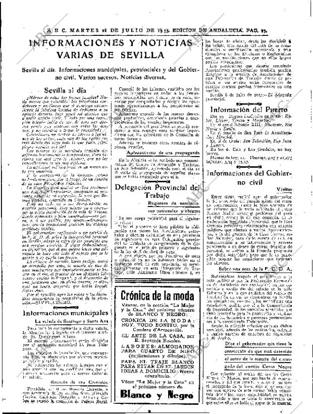 ABC SEVILLA 11-07-1933 página 27