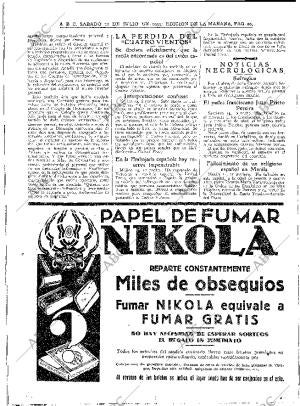 ABC MADRID 15-07-1933 página 20