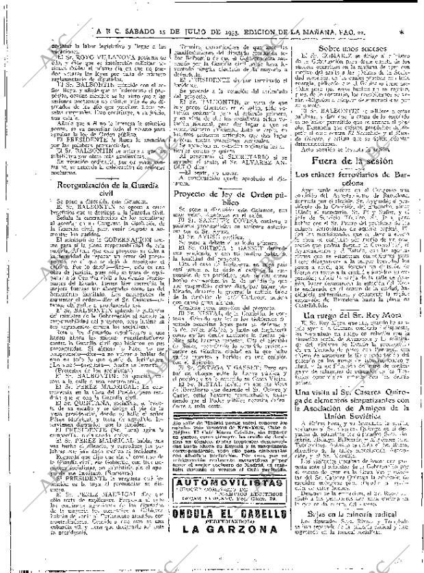 ABC MADRID 15-07-1933 página 22