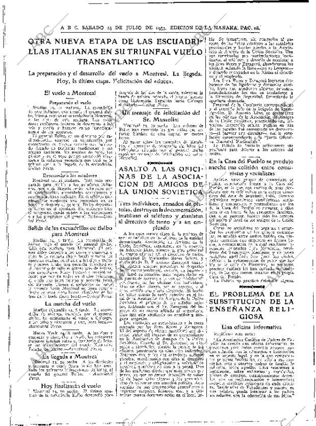ABC MADRID 15-07-1933 página 28