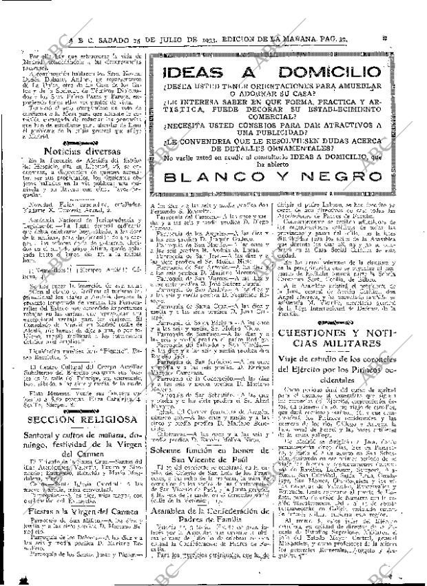 ABC MADRID 15-07-1933 página 39