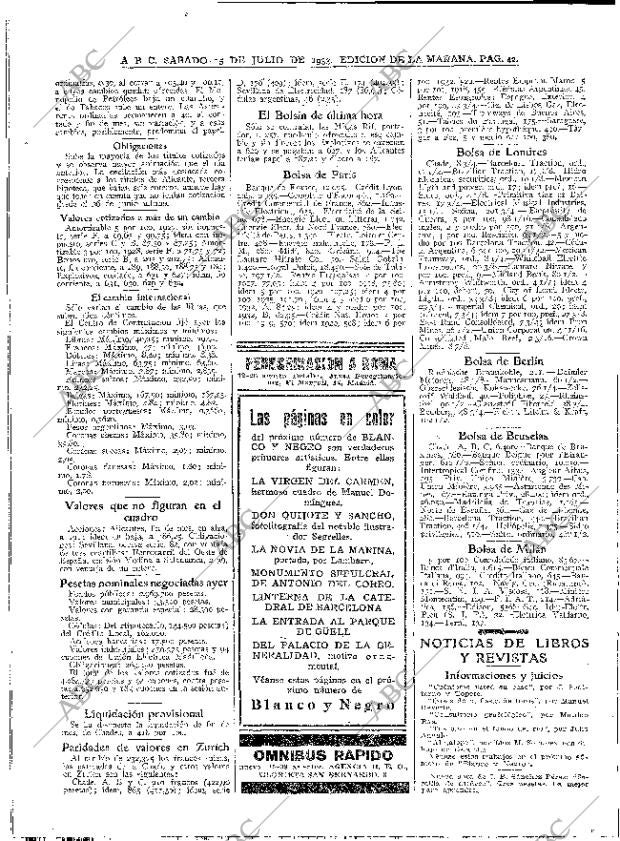 ABC MADRID 15-07-1933 página 42