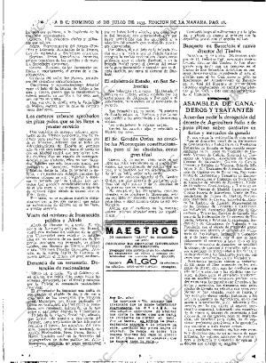 ABC MADRID 16-07-1933 página 26