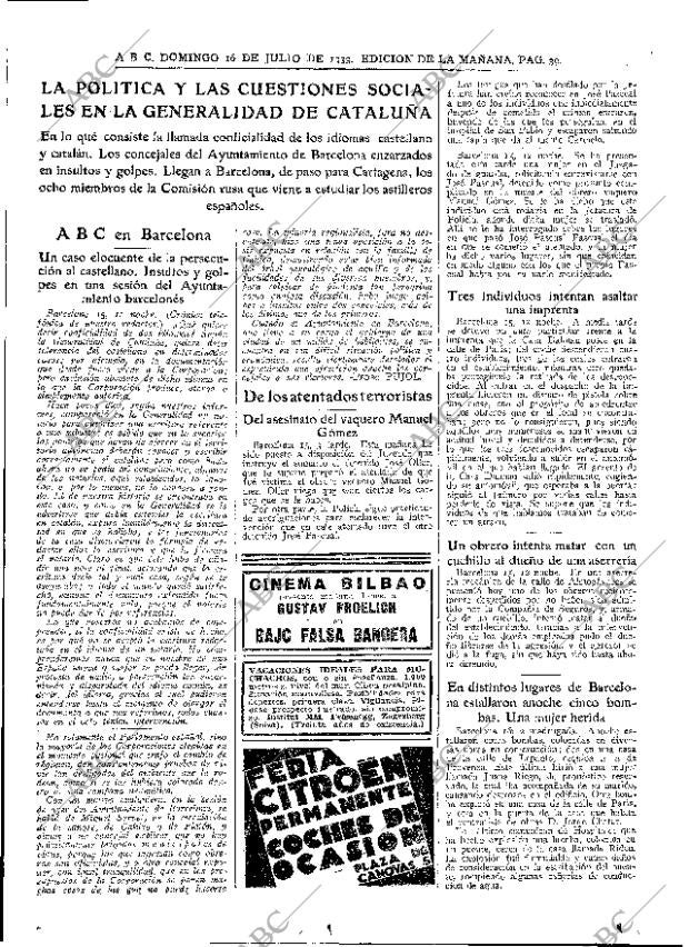 ABC MADRID 16-07-1933 página 39