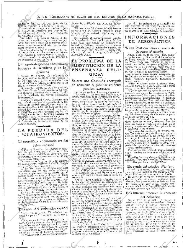 ABC MADRID 16-07-1933 página 42