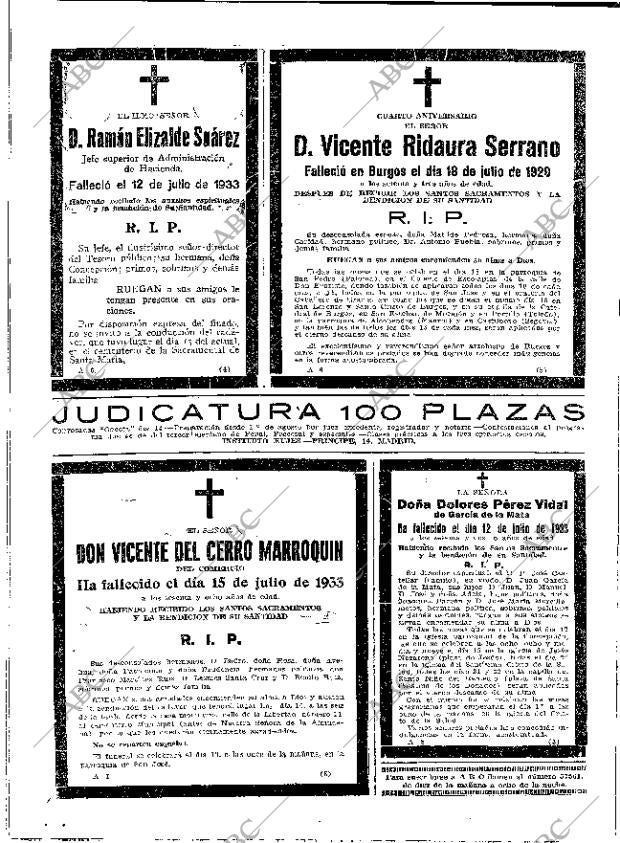 ABC MADRID 16-07-1933 página 62