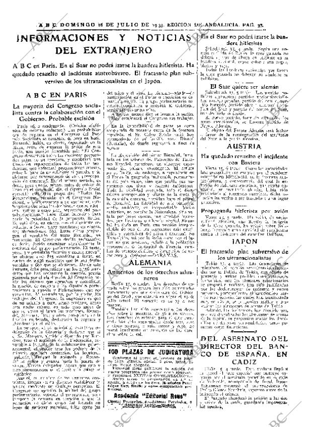ABC SEVILLA 16-07-1933 página 35