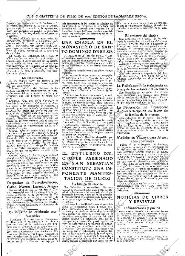 ABC MADRID 18-07-1933 página 21