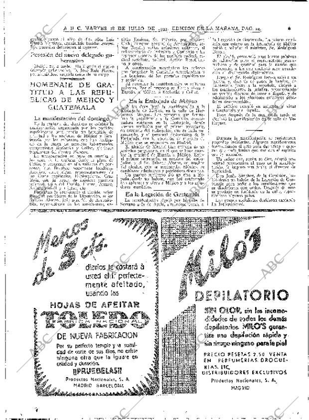 ABC MADRID 18-07-1933 página 24