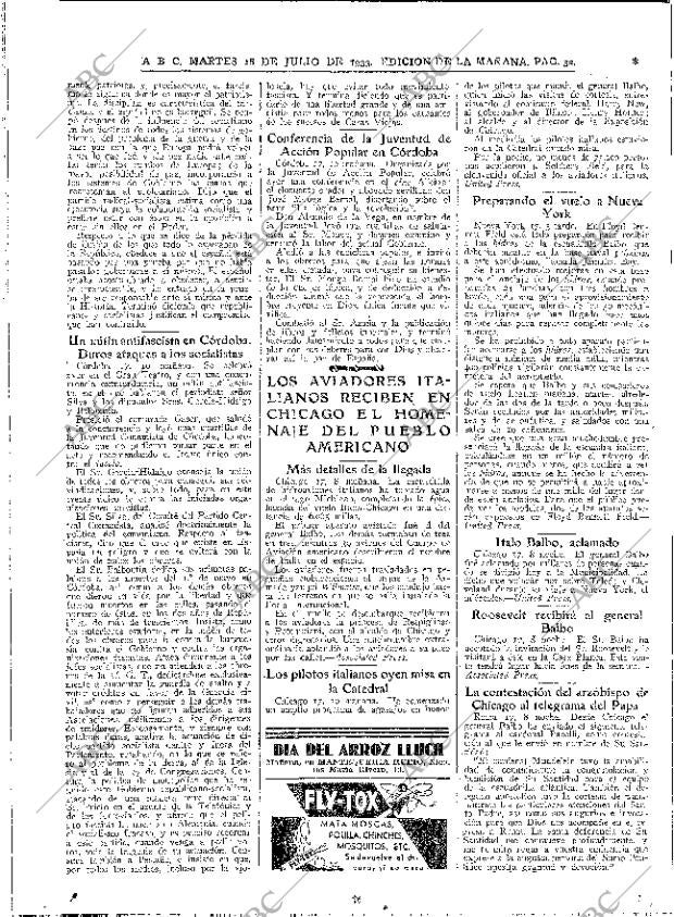 ABC MADRID 18-07-1933 página 32