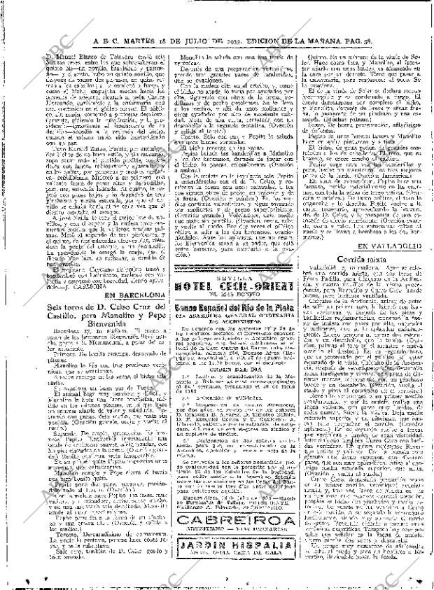 ABC MADRID 18-07-1933 página 38