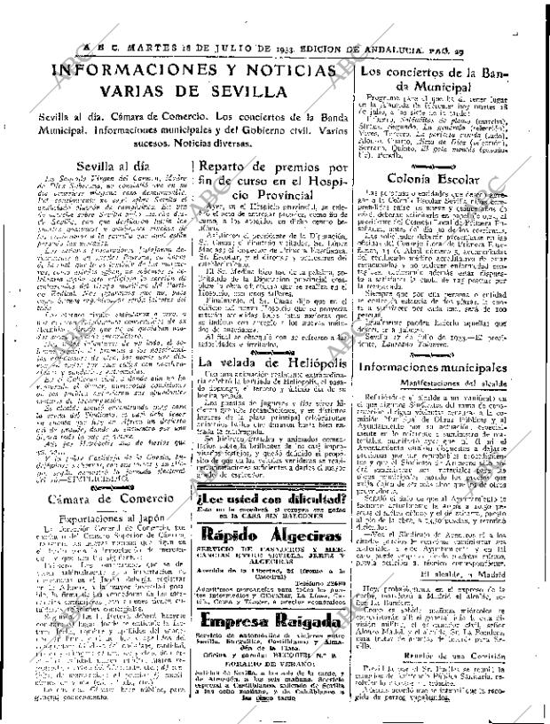 ABC SEVILLA 18-07-1933 página 29