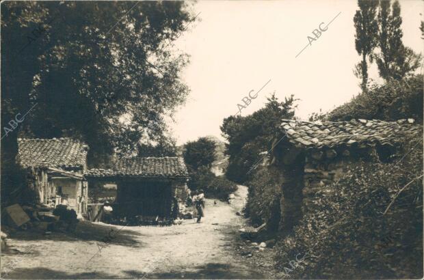 Pancorbo, Burgos, en 1933