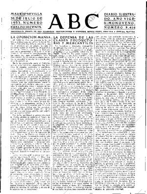 ABC SEVILLA 20-07-1933 página 15