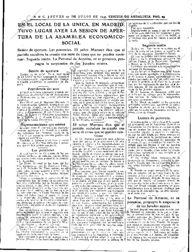 ABC SEVILLA 20-07-1933 página 25