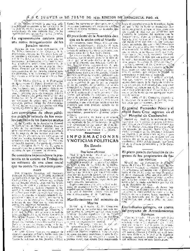 ABC SEVILLA 20-07-1933 página 26