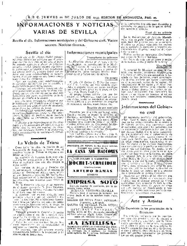 ABC SEVILLA 20-07-1933 página 27