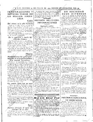 ABC SEVILLA 20-07-1933 página 30