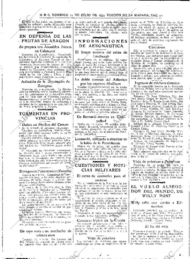 ABC MADRID 23-07-1933 página 40