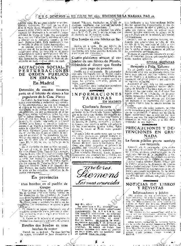 ABC MADRID 23-07-1933 página 42