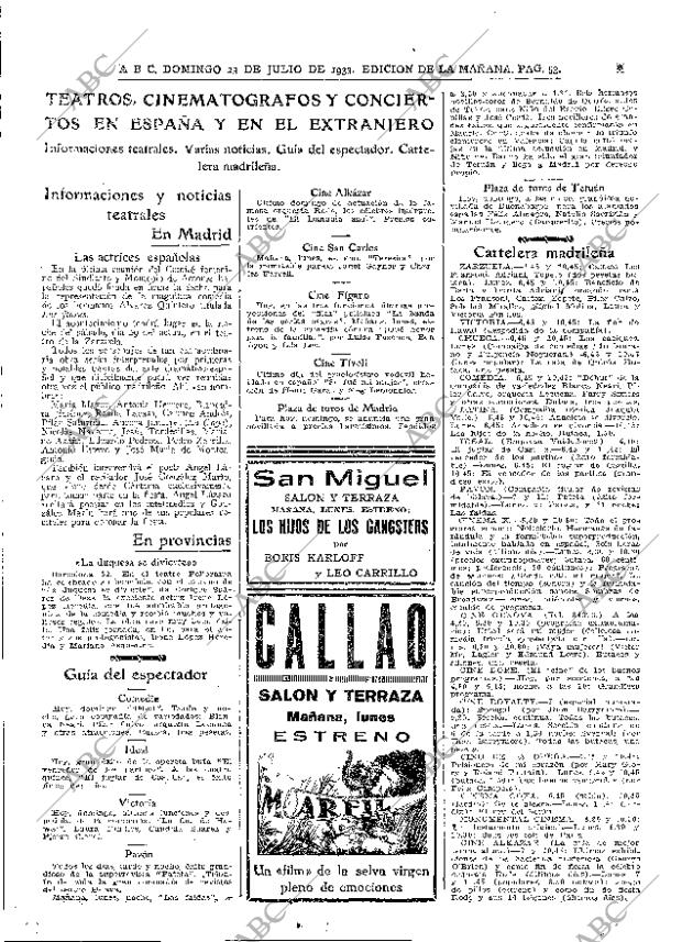 ABC MADRID 23-07-1933 página 53