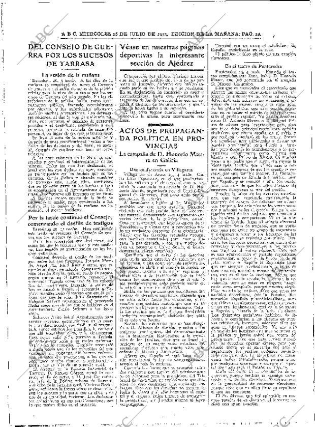 ABC MADRID 26-07-1933 página 24