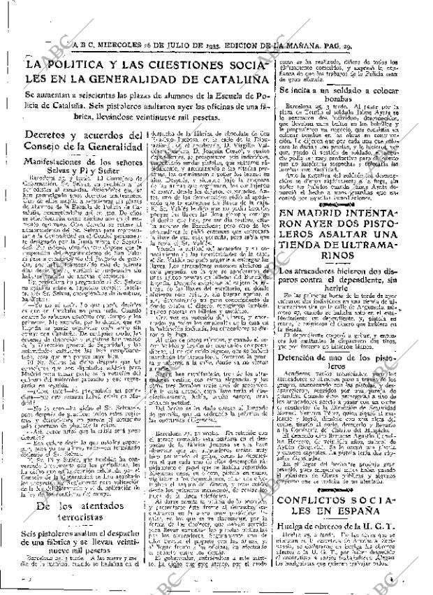 ABC MADRID 26-07-1933 página 29