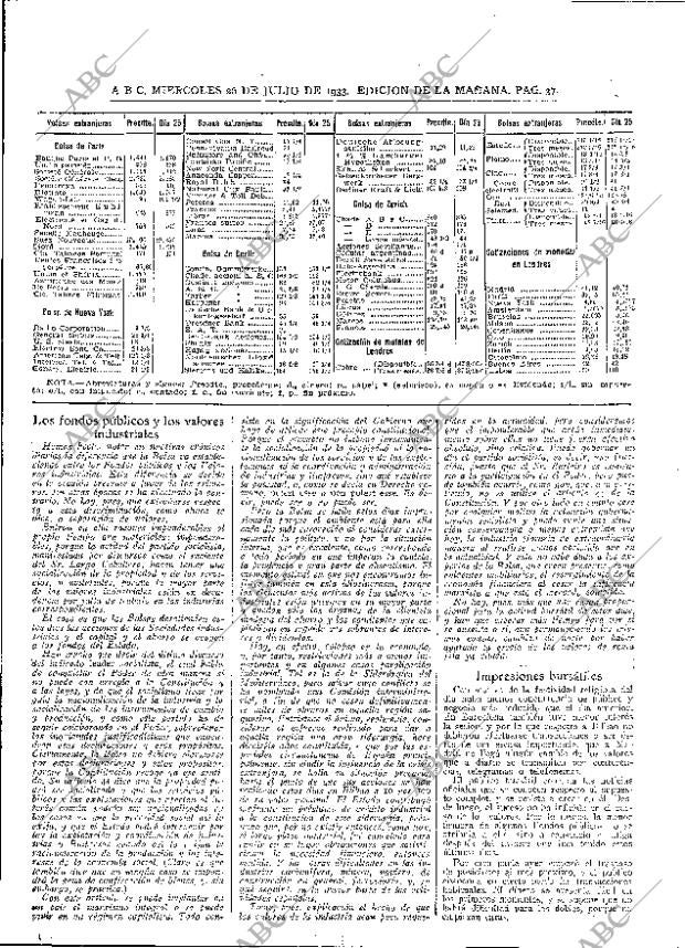 ABC MADRID 26-07-1933 página 37