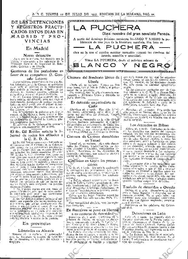 ABC MADRID 27-07-1933 página 21