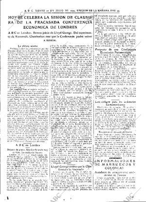 ABC MADRID 27-07-1933 página 33