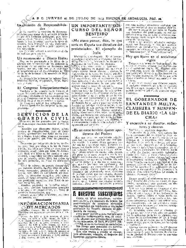 ABC SEVILLA 27-07-1933 página 20