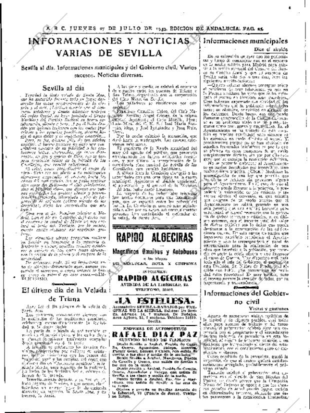 ABC SEVILLA 27-07-1933 página 25