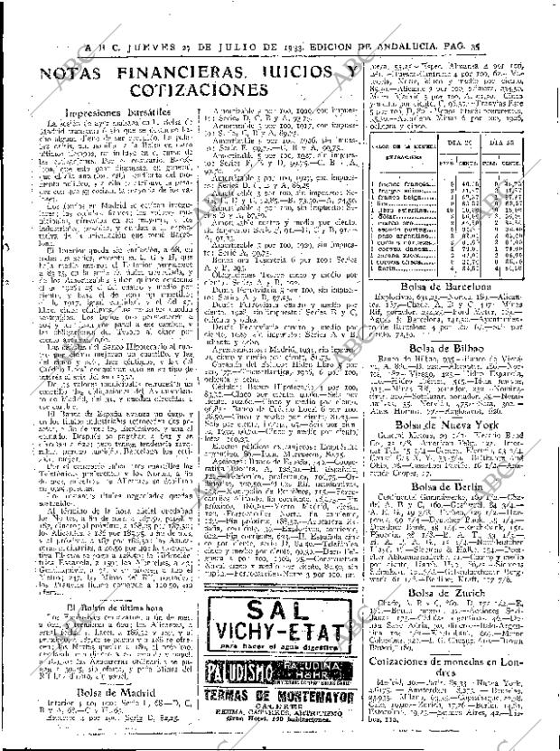 ABC SEVILLA 27-07-1933 página 35