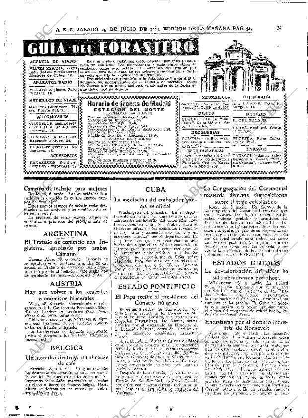 ABC MADRID 29-07-1933 página 34
