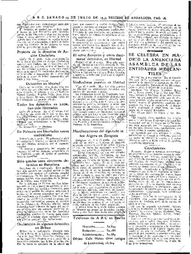 ABC SEVILLA 29-07-1933 página 18
