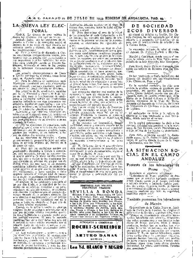 ABC SEVILLA 29-07-1933 página 23