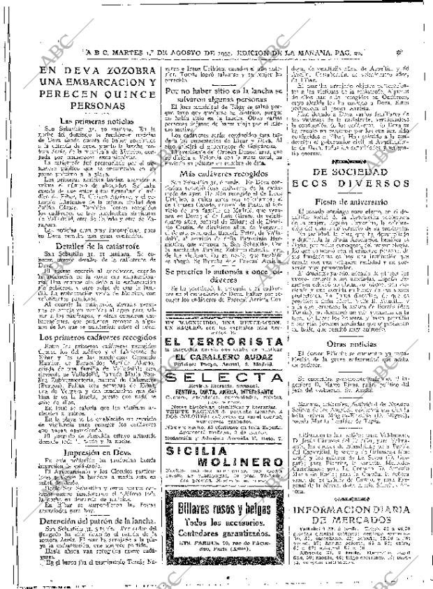 ABC MADRID 01-08-1933 página 20