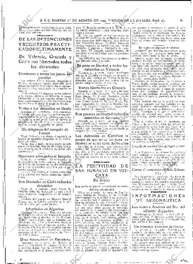 ABC MADRID 01-08-1933 página 26