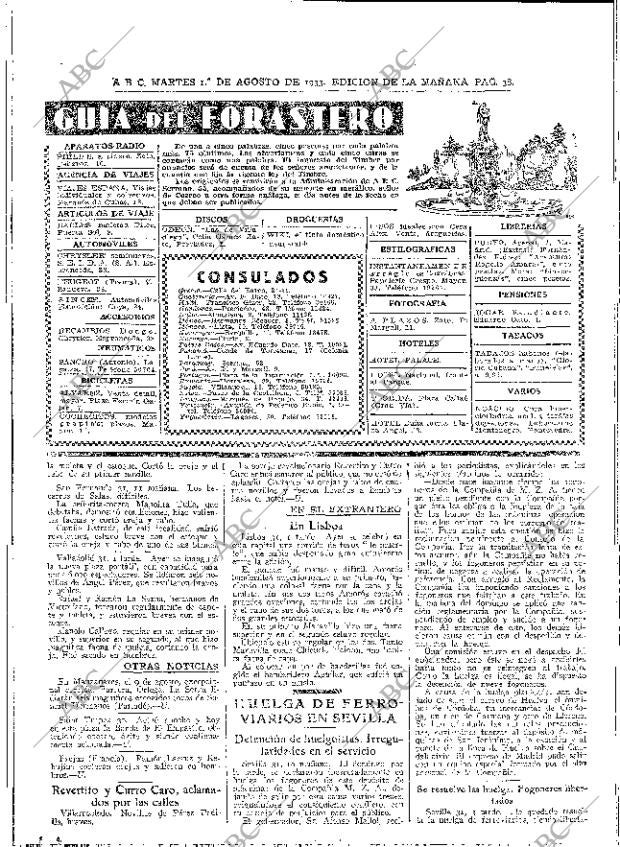 ABC MADRID 01-08-1933 página 38