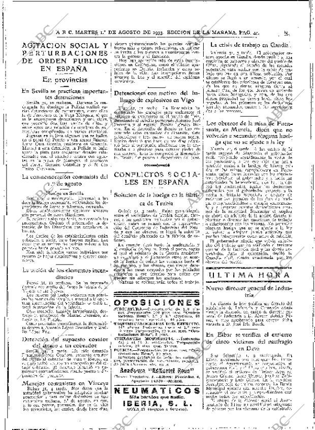 ABC MADRID 01-08-1933 página 44