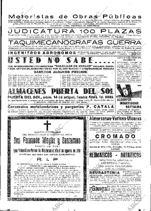 ABC MADRID 01-08-1933 página 51