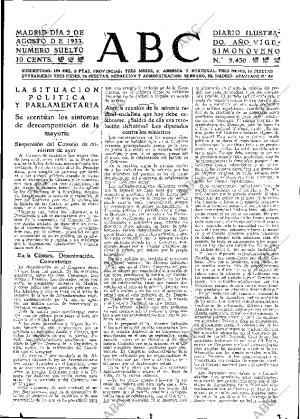 ABC MADRID 02-08-1933 página 15