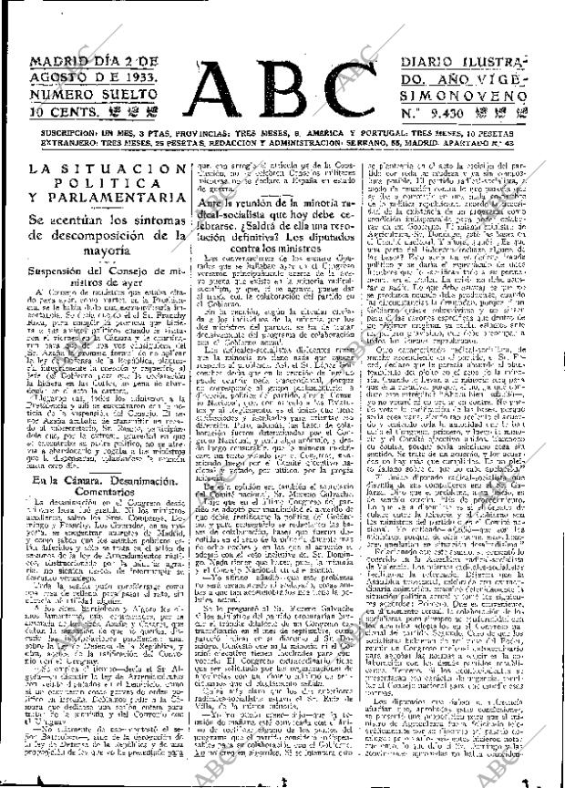 ABC MADRID 02-08-1933 página 15