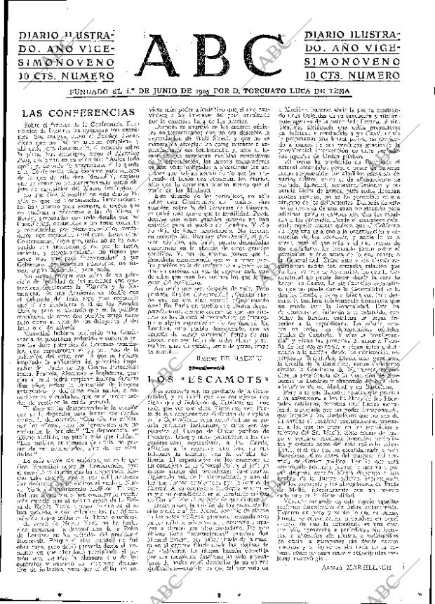 ABC MADRID 02-08-1933 página 3