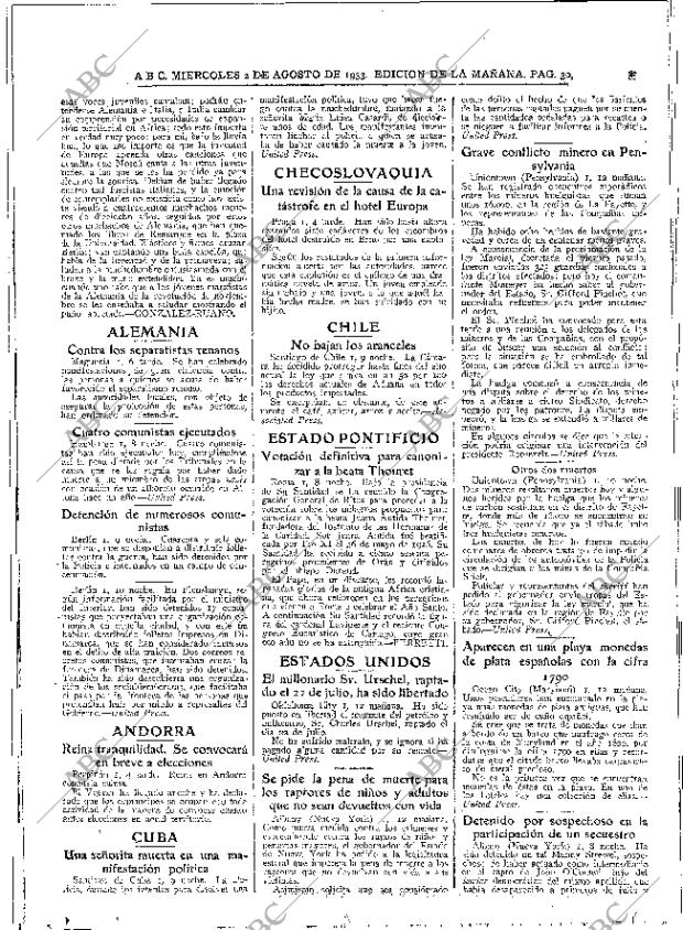 ABC MADRID 02-08-1933 página 30