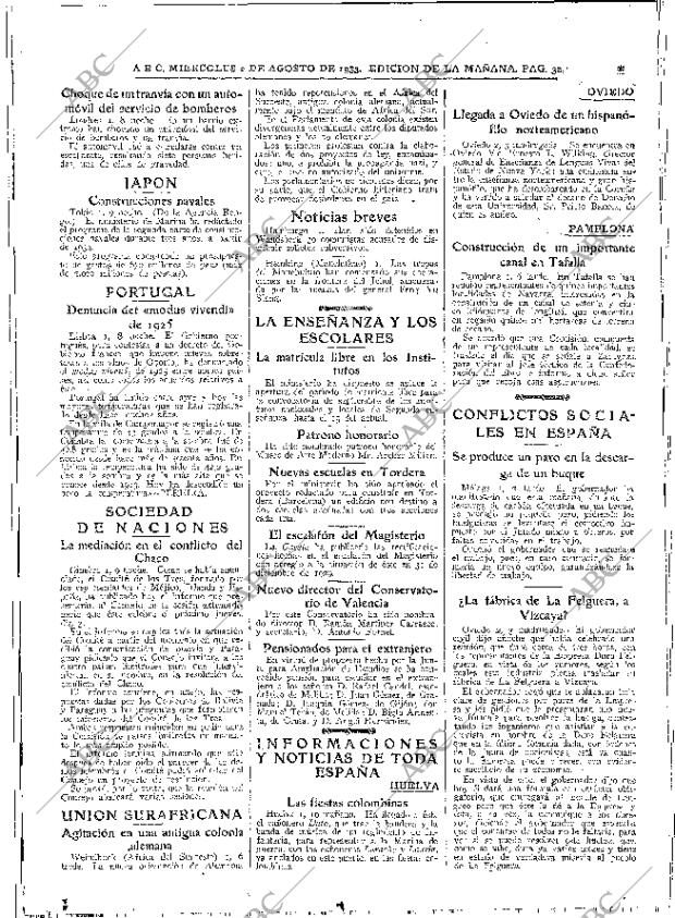 ABC MADRID 02-08-1933 página 32