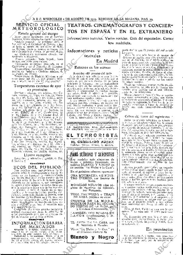 ABC MADRID 02-08-1933 página 39