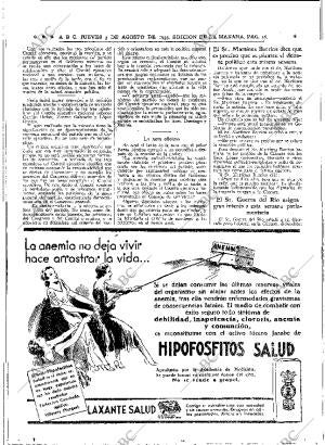 ABC MADRID 03-08-1933 página 16